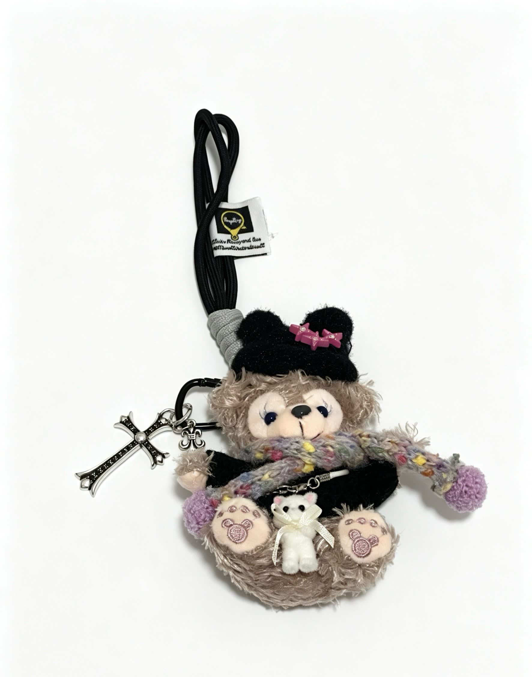 Chrome Hearts Chose Brothers Teddy Bear Keychain